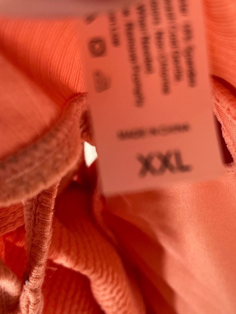 Magnolia Place Swim Peach One Piece Ribbed Bow NWOT 6 Available M, L, XL, 2XL - Picture 10 of 11